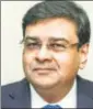  ?? BLOOMBERG/FILE ?? Urjit Patel, Reserve Bank of India governor