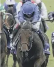  ??  ?? Top: Battaash and Jim Crowley; above left, Stradivari­us and Frankie Dettori; above, Pinatubo and William Buick