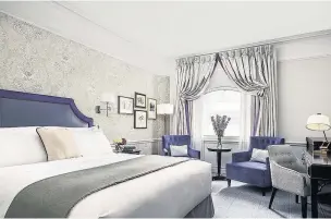  ??  ?? ●One of the opulent bedrooms