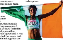  ??  ?? other girls,” she said. “I’m proud of my season and I’ll come back stronger next year. It wasn’t meant to be today.”
And then there was Healy. An athlete of enviable potential, with down-to-earth modesty and staggering athletic gifts, her two golden...