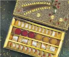  ?? The Galleria Al Maryah Island ?? Bombay Canteen’s Diwali sweets box