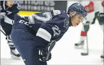  ?? FILE PHOTO/TC MEDIA ?? St. John’s native Tyler Boland will attend training camp with the NHL’S Winnipeg Jets, but the 20-year-old centre has hockey options outside the pro ranks, too.