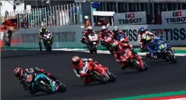  ?? Petronas SRT) ?? Fabio Quartararo perd le podium mais gagne des bons points.(Photo