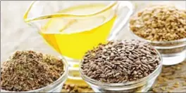  ?? DREAMSTIME ?? Flaxseed is high in fibre and is a rich source of a plant-based type of omega-3 fatty acid called alpha-linolenic acid.