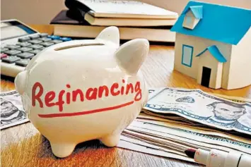  ?? DREAMSTIME/TNS ?? Shorter mortgages tend to have lower interest rates, putting more of payments toward the principal balance.
Drawbacks of refinancin­g into a 15-year mortgage: