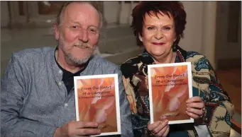  ??  ?? Dermot O’Neill and Marian Clarke at the launch of Dawn Staudt’s book.