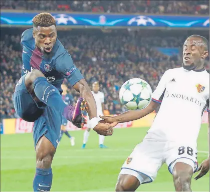  ?? FOTO: AP ?? Serge Aurier Según Canal Plus Francia, podría llegar al Barça el próximo verano