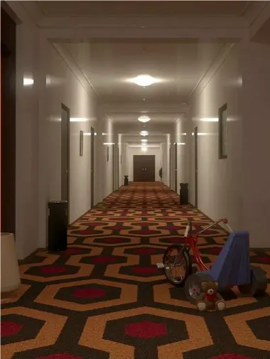  ??  ?? Benvenuti all’Overlook Hotel...