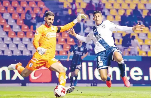  ?? / EFE ?? Ángel Zaldívar, el encargado del gol en La Franja durante el último semestre