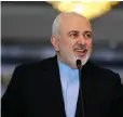  ?? (Khalid Al-Mousily/Reuters) ?? IRANIAN FOREIGN Minister Mohammad Javad Zarif.