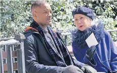  ?? FOTO: DPA ?? Will Smith mit Helen Mirren in „Verborgene Schönheit“.