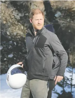  ?? ANDREW CHIN / GETTY IMAGES ?? Prince Harry says he “jumped on a plane” as soon as he could when he heard his father, King Charles, had received a cancer diagnosis.