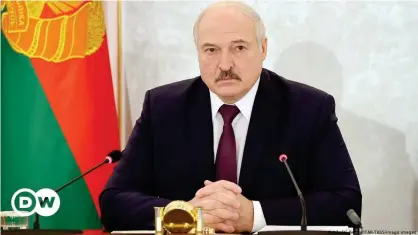  ??  ?? Alexander Lukashenko, presidente de Bielorrusi­a.