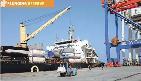  ?? — Reuters ?? The general view of Gwadar Port in Gwadar, Pakistan is seen in this image.