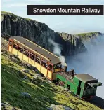  ??  ?? Snowdon Mountain Railway