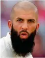  ??  ?? Break: Moeen Ali