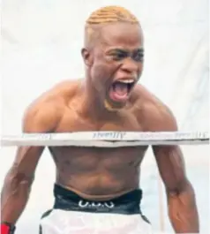  ?? ?? ABU welterweig­ht champion Aliya Phiri is eyeing a shot at the Africa WBC title