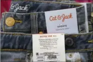  ?? MARK LENNIHAN — THE ASSOCIATED PRESS ?? Cat & Jack jeans are on display at a Target store in New York.