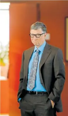  ?? // AFP ?? El cofundador de Microsoft y filántropo Bill Gates