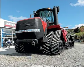  ?? PHOTO: SUPPLIED ?? The first Case IH Quadtrac 600 sold in Southland.