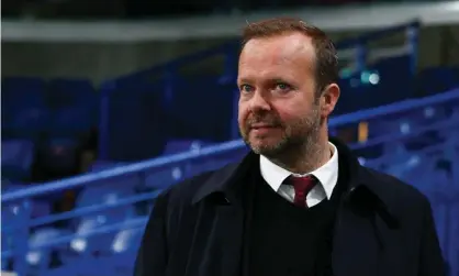  ?? Photograph: Craig Mercer/MB Media/Getty Images ?? The Manchester United executive vice-chairman, Ed Woodward, has distanced the club from rumours that Europe’s biggest clubs want to join a breakaway league.