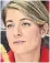  ??  ?? Mélanie Joly described the Ontario government’s budget cuts as “devastatin­g decisions.”