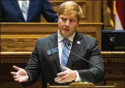  ?? AJC FILE ?? Senate Appropriat­ions Committee Chairman Blake Tillery, R-vidalia, said his chamber is proposing increasing the $5,000 raises for state employees to $9,000 for officers who work in the Department of Correction­s and Department of Juvenile Justice facilities.