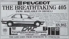  ?? 06_a28OldPic ?? Cars have changed a little in the past 30 years.