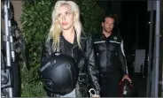  ??  ?? Lady Gaga and Bradley Cooper