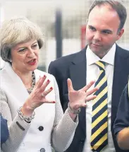  ??  ?? CLOSE COLLEAGUES Gavin Barwell with Theresa May