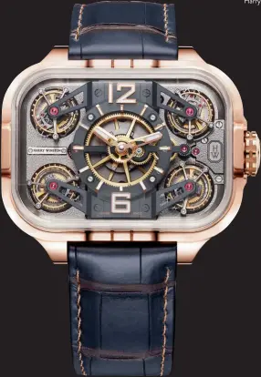  ??  ?? Histoire de Tourbillon by Harry Winston