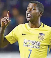  ??  ?? Ramires disputou 71 jogos na China