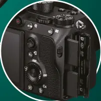  ??  ?? Above SHOOT LIKE A PRO
The camera features dual memory card slots, allowing extensive uninterrup­ted
shooting of large files