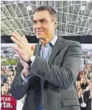  ?? ?? Sánchez, ayer en Valladolid.