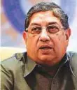  ?? Agencies ?? N Srinivasan