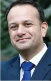  ??  ?? Poll high: Leo Varadkar