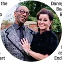  ?? ?? Danny John-Jules and Ruthie Henshall