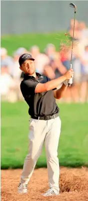  ?? DAVID CANNON/AGENCE FRANCE-PRESSE ?? XANDER Schauffele assumes leadership of The Players Championsh­ips after making seven birdies in a bogey-free third round at TPC Sawgrass.