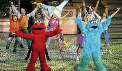  ??  ?? Sesame Street Live! Make Your Magic shows are at 11:30 a.m. and 6:30 p.m. Wednesday at North Little Rock’ s Verizon Arena.