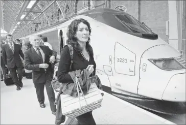 ?? Calgary Herald/files ?? A report that examined high-speed rail systems found that road congestion relief is negligible and that environmen­tal gains are insignific­ant.