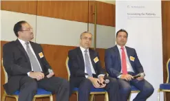  ??  ?? AMMAN: A panel discussing advances in cancer treatment.