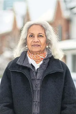  ?? ANDREW FRANCIS WALLACE TORONTO STAR ?? Ceta Ramkhalawa­nsingh in Grange Park, a neighbourh­ood she’s lived in since she was a student at the University of Toronto.