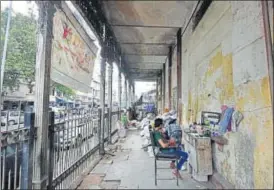  ?? RAVI CHOUDHARY/HT PHOTO ?? In the absence of adequate maintenanc­e, the Walled City museum at Lahori Gate has turned into a garbage dump and a haven for encroacher­s.