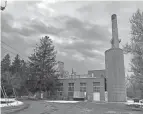  ?? PROVIDED BY ALAN MILLER PHOTO ?? Denison University officials are talking with consultant­s about possible uses for university's former steam plant, located on South Main Street.