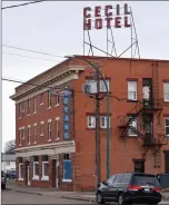  ?? NEWS PHOTO COLLIN GALLANT ?? A proposal to renovate the Cecil Hotel, near N. Railway Street in Medicine Hat, was denied for funding program aimed at increasing rapid response housing.