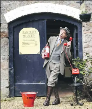  ?? Pictures: STUART CLARKE ?? ‘CRUSHED BY BUREAUCRAC­Y’: Patrick Cook outside his Somerset museum