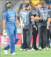  ?? AP ?? ▪ A lot will rest on captain Rohit Sharma if India are to draw level in the second T20 against New Zealand in Auckland on Friday.