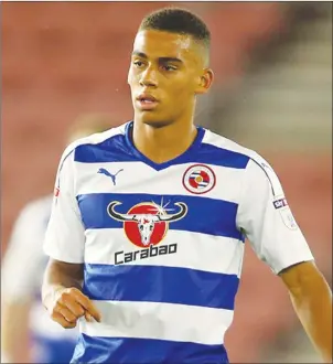  ??  ?? BRITISH WARRIOR . . . Reading’s Andy Rinomhota has been drafted into the Zimbabwe squad for the COSAFA Cup by coach Sunday Chidzambwa