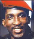  ??  ?? Thomas Sankara
