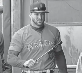  ?? GREGORY FISHER/USA TODAY SPORTS ?? “It’s hard for me to wake up and say today is the day I’m not going to get better at something,” Tim Tebow says.